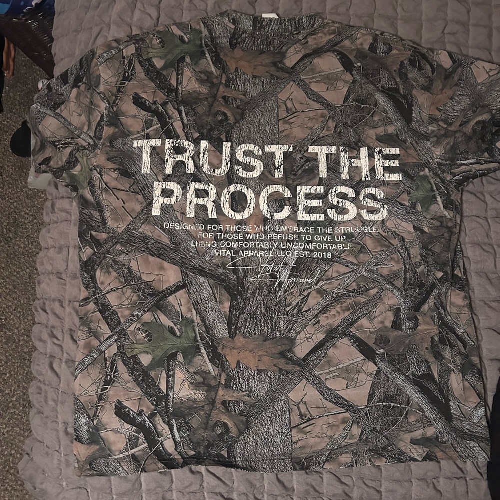 Vital apparel woodland pump cover t shirt